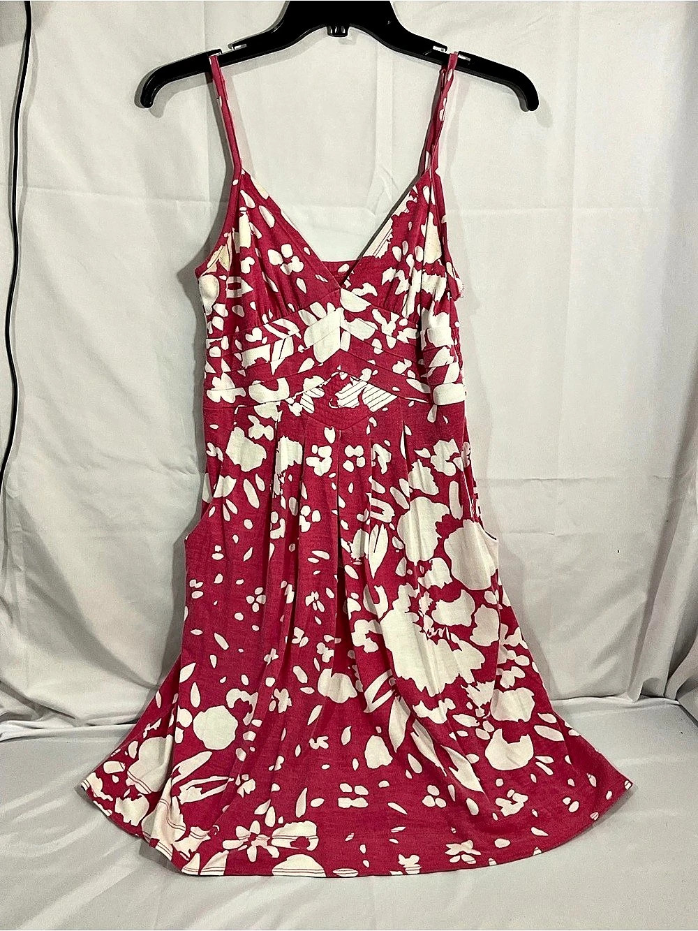 Sweet & Sexy by American Eagle Outfitters Floral Maxi Dress Red & Cream Size Med
